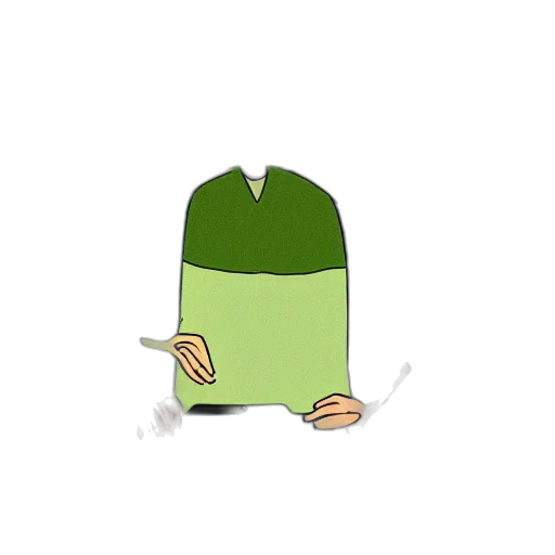 hat, staff, jacket, creature, concept art, pixel art, cartoon, 3d render transparent PNG cut-out