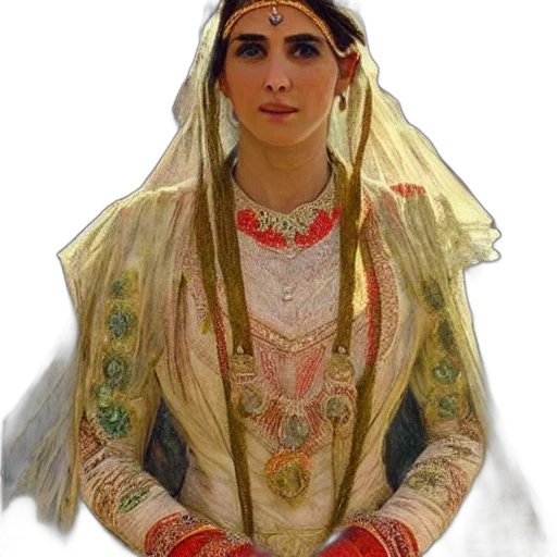 jewelry, crown, face, staff transparent PNG cut-out