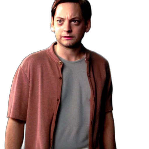 jacket, face, staff, creature transparent PNG cut-out