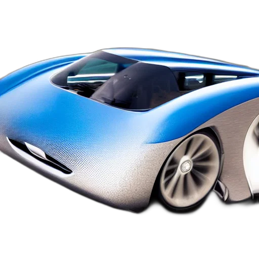 car, robot, 3d render, concept art, photorealistic, new, design, three transparent PNG cut-out