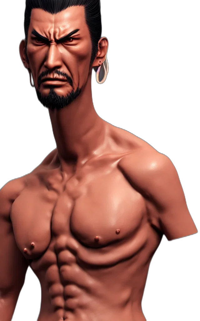 face, staff, 3d render, photorealistic transparent PNG cut-out