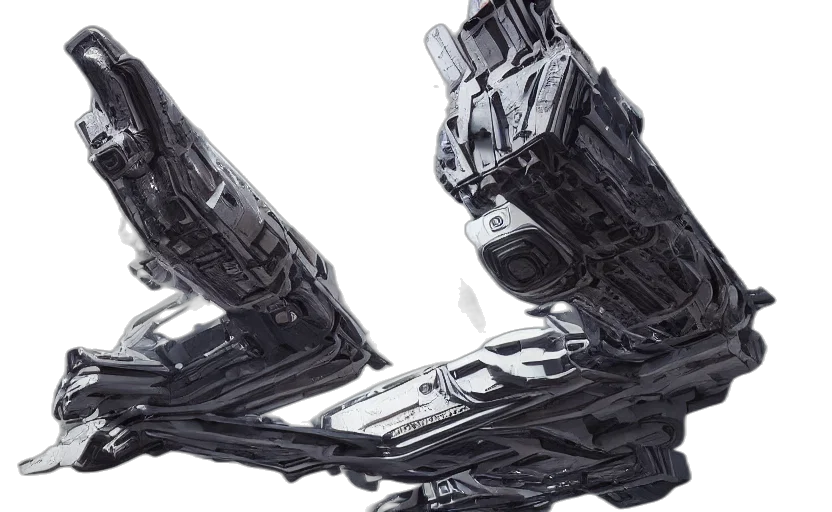 robot, shoes, weapon, car transparent PNG cut-out