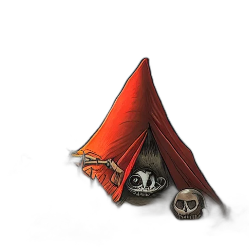 mask, hat, umbrella, crown, concept art, 3d render, fantasy art, photorealistic transparent PNG cut-out