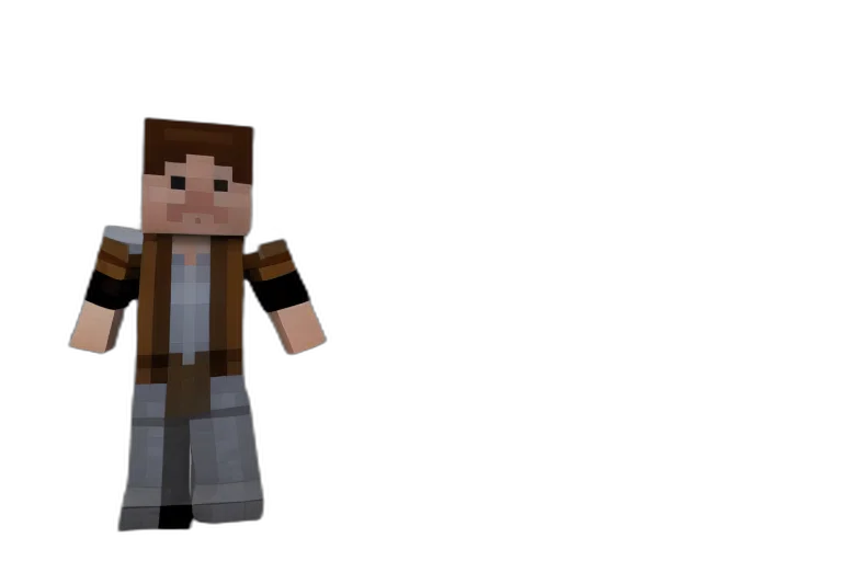 staff, 3d render, pixel art, concept art transparent PNG cut-out