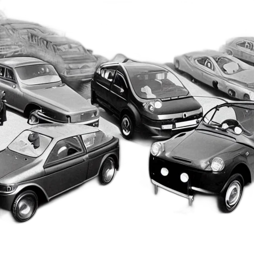 car, concept art, photorealistic, 3d render transparent PNG cut-out