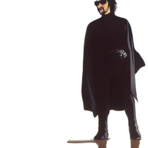 jacket, staff, sword, weapon transparent PNG cut-out