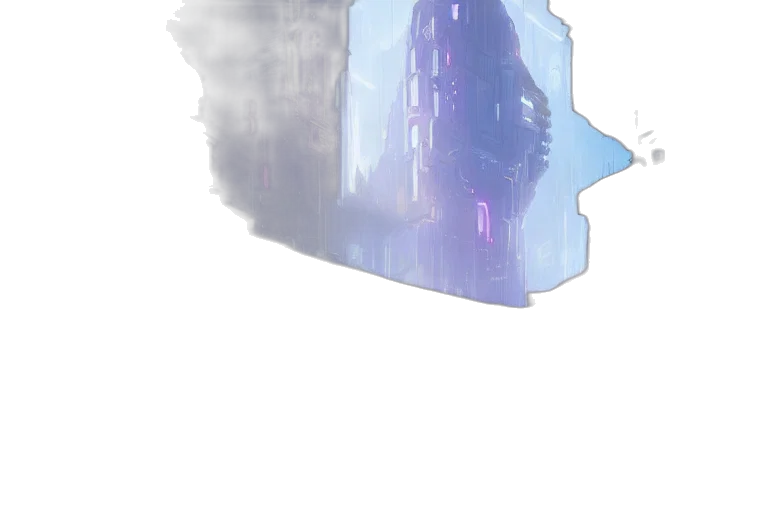 crown, robot, mask, face, vaporwave, concept art, 3d render, cyberpunk transparent PNG cut-out