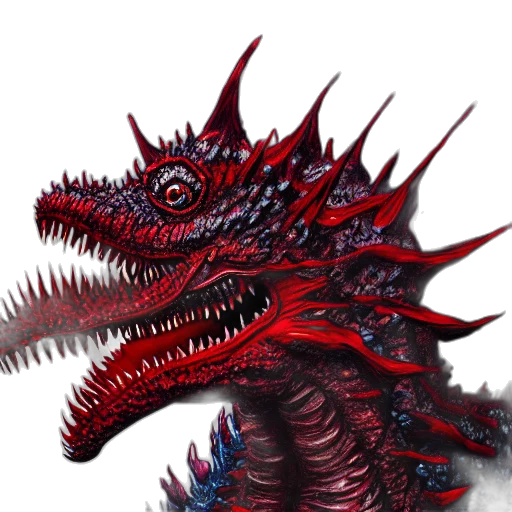 dragon, creature, animal, mask transparent PNG cut-out