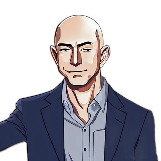 face, jacket, staff, robot transparent PNG cut-out