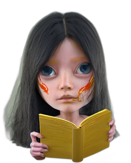 mask, face, creature, fantasy art transparent PNG cut-out