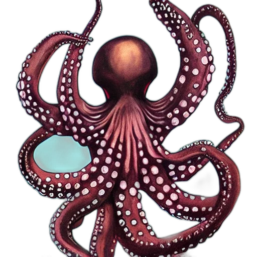 creature, staff, animal, crown, concept art, watercolor, 3d render, fantasy art transparent PNG cut-out