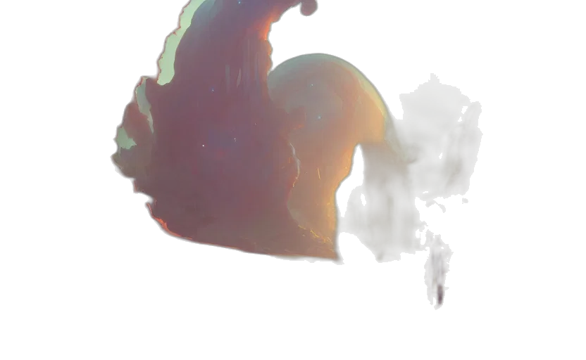 dragon, creature, crown, mask, concept art, watercolor, fantasy art, vaporwave transparent PNG cut-out