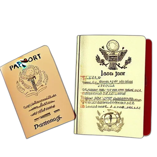 jacket, jesus, personal, documentation, passport transparent PNG cut-out