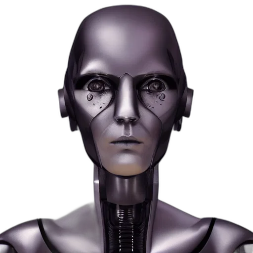 robot, face, mask, creature, 3d render, concept art, cyberpunk, photorealistic transparent PNG cut-out