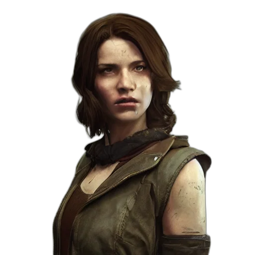 face, staff, weapon, jacket transparent PNG cut-out