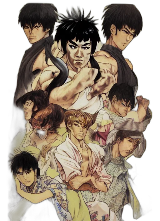 jacket, concept art, anime, comic book art transparent PNG cut-out