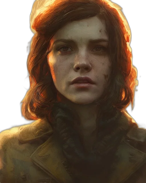 face, jacket, crown, staff, concept art, photorealistic, fantasy art, comic book art transparent PNG cut-out
