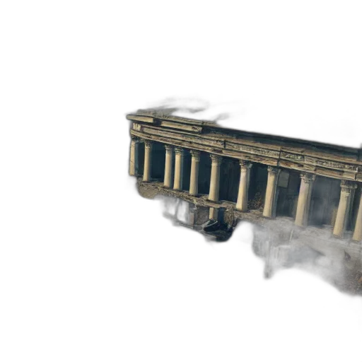 car, building, weapon, concept art transparent PNG cut-out