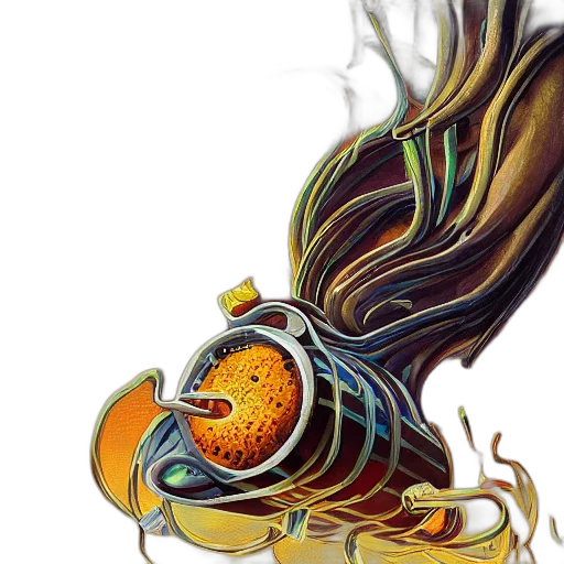 dragon, mask, hair, food transparent PNG cut-out