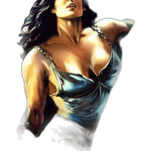 dress, jewelry, comic book art, fantasy art transparent PNG cut-out