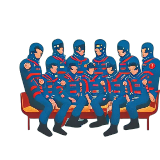 furniture, jacket, concept art, comic book art transparent PNG cut-out