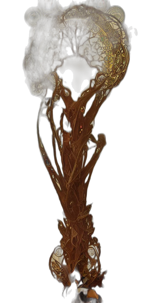 staff, crown, hair, jewelry transparent PNG cut-out
