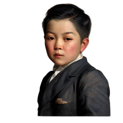 face, staff, jacket, photorealistic transparent PNG cut-out