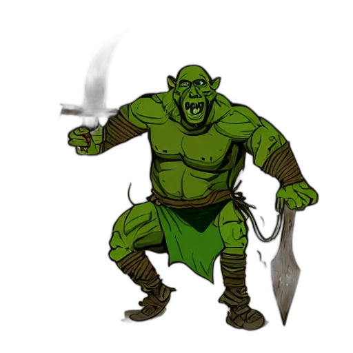 staff, weapon, concept art, fantasy art, comic book art, pixel art, green, illustration transparent PNG cut-out