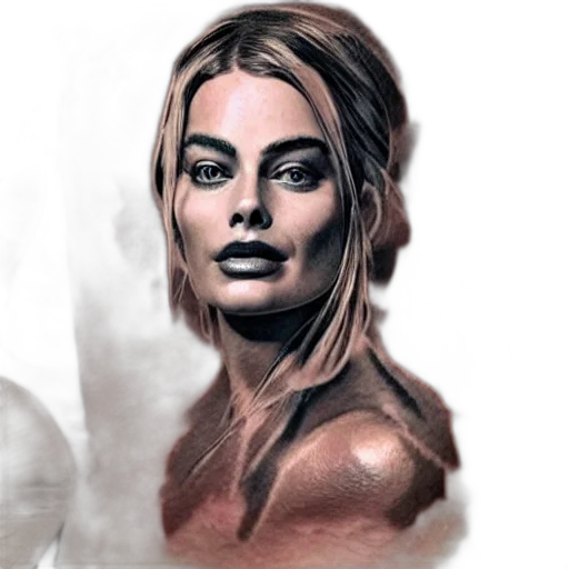 face, photorealistic, concept art, fantasy art transparent PNG cut-out