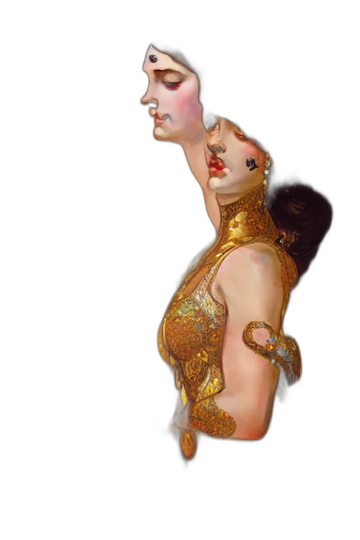 staff, dress, jewelry, crown transparent PNG cut-out