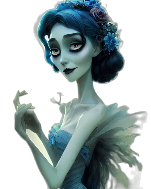 dress, mask, fantasy art, concept art transparent PNG cut-out