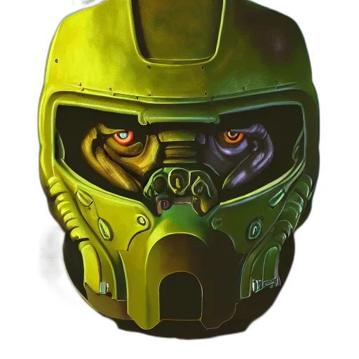 mask, face, robot, concept art transparent PNG cut-out