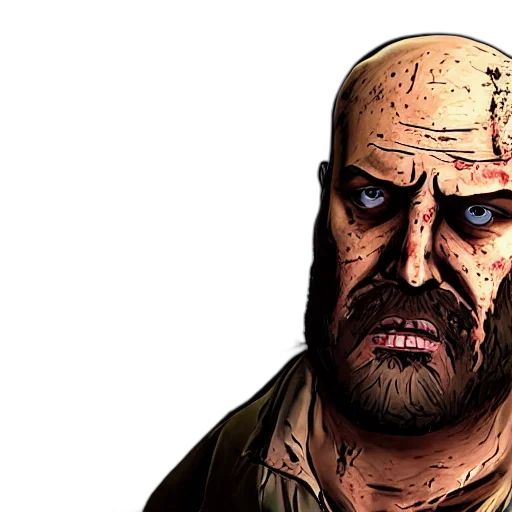 face, comic book art, concept art, photorealistic transparent PNG cut-out