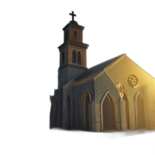 building, 3d render, concept art, photorealistic transparent PNG cut-out