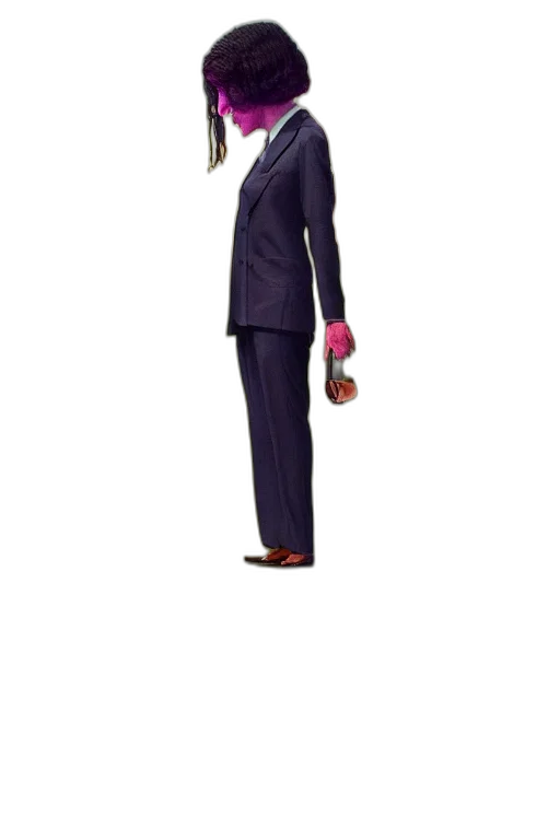 staff, jacket, hair, hat, concept art, cartoon, 3d render, photorealistic transparent PNG cut-out