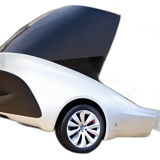 car, robot, 3d render, concept art transparent PNG cut-out