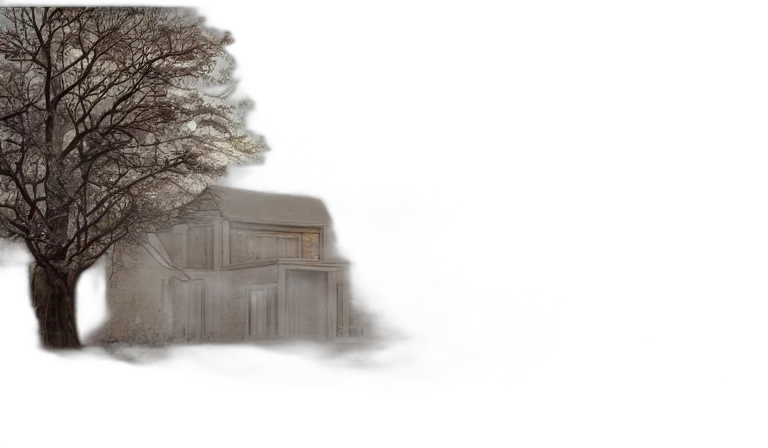 tree, furniture, building, car transparent PNG cut-out