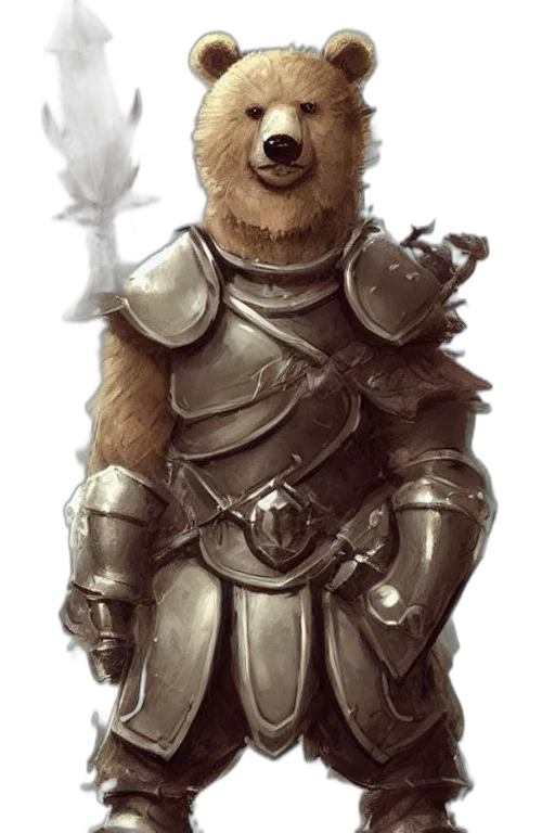 staff, animal, sword, fantasy art transparent PNG cut-out