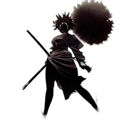 staff, sword, weapon, concept art, fantasy art, comic book art, pixel art, dark transparent PNG cut-out