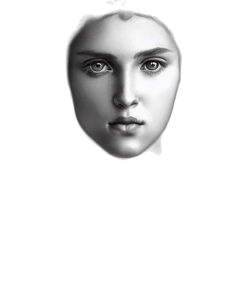 face, mask, crown, robot transparent PNG cut-out