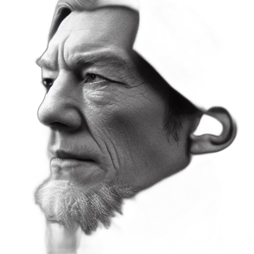 face, mask, hat, staff transparent PNG cut-out