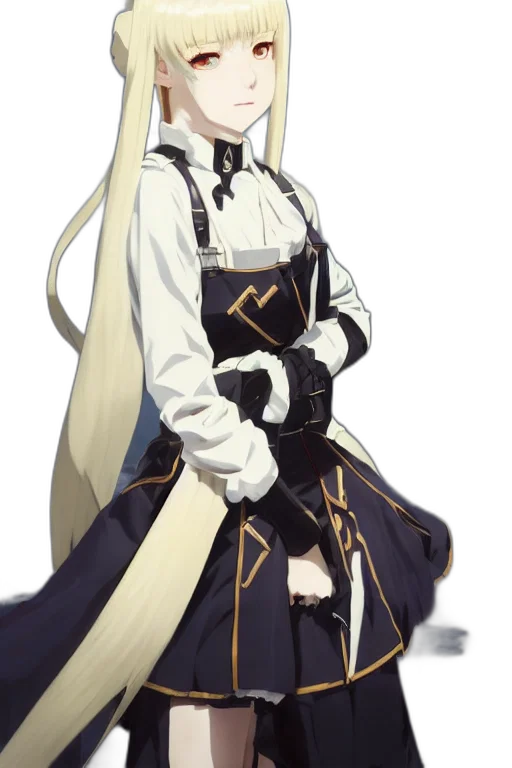 dress, staff, crown, weapon transparent PNG cut-out