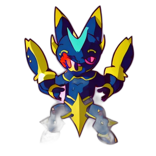 robot, creature, staff, mask transparent PNG cut-out