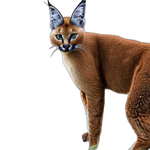 animal, creature, staff, photorealistic transparent PNG cut-out