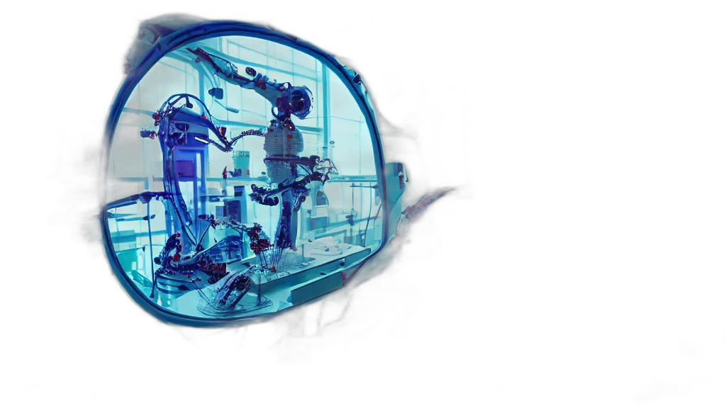 robot, mask, concept art, cyberpunk transparent PNG cut-out