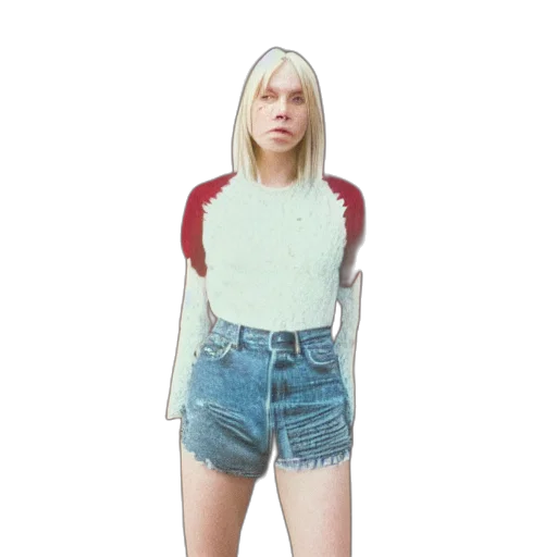 jacket, dress, face, creature transparent PNG cut-out