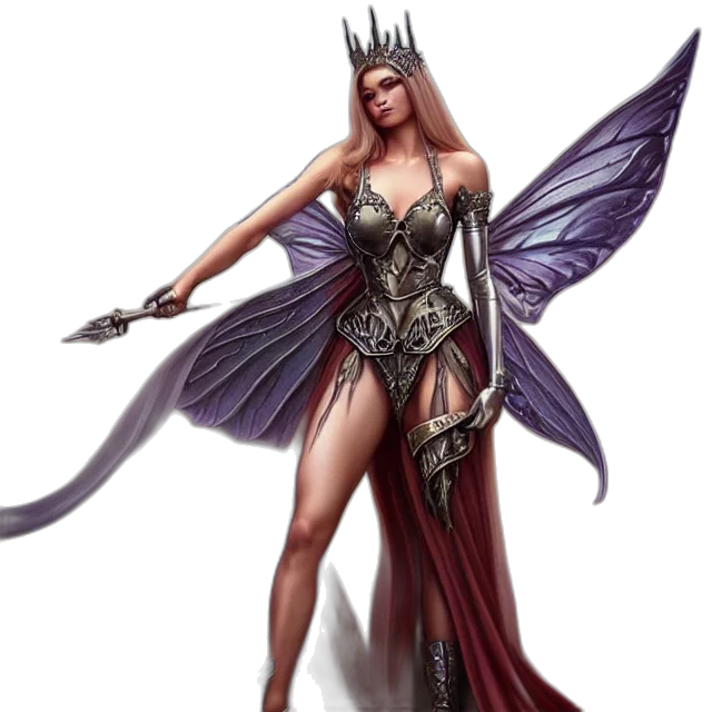 fantasy art, concept art, comic book art, 3d render transparent PNG cut-out
