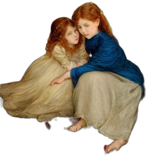 dress, jewelry, photorealistic, oil painting transparent PNG cut-out