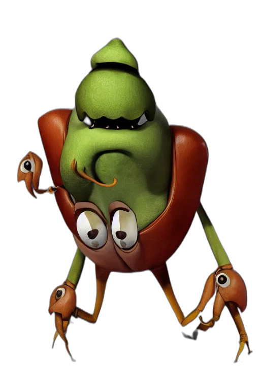 staff, food, animal, robot transparent PNG cut-out