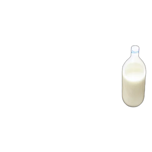 bottle, food, weapon, animal, 3d render, pixel art, concept art, photorealistic transparent PNG cut-out